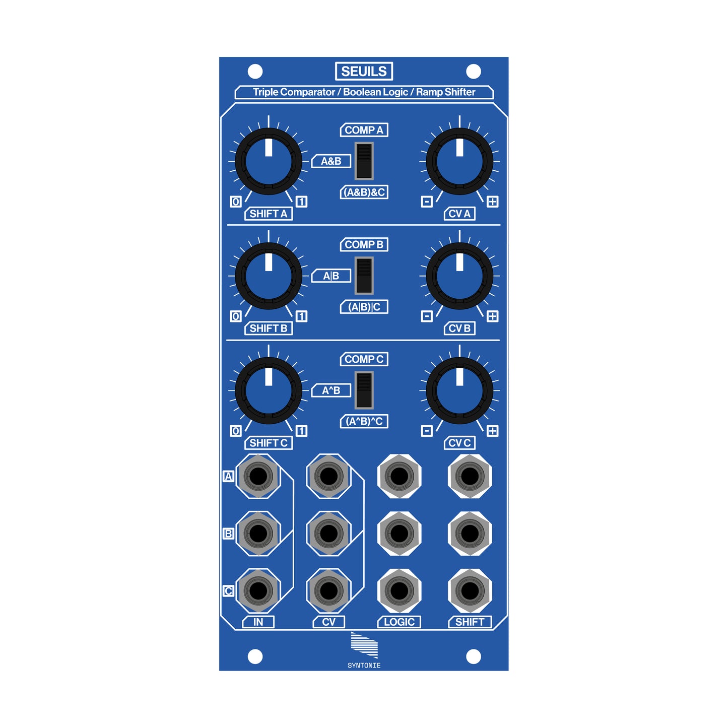 Seuils - Triple Comparator / Boolean Logic / Ramp Shifter