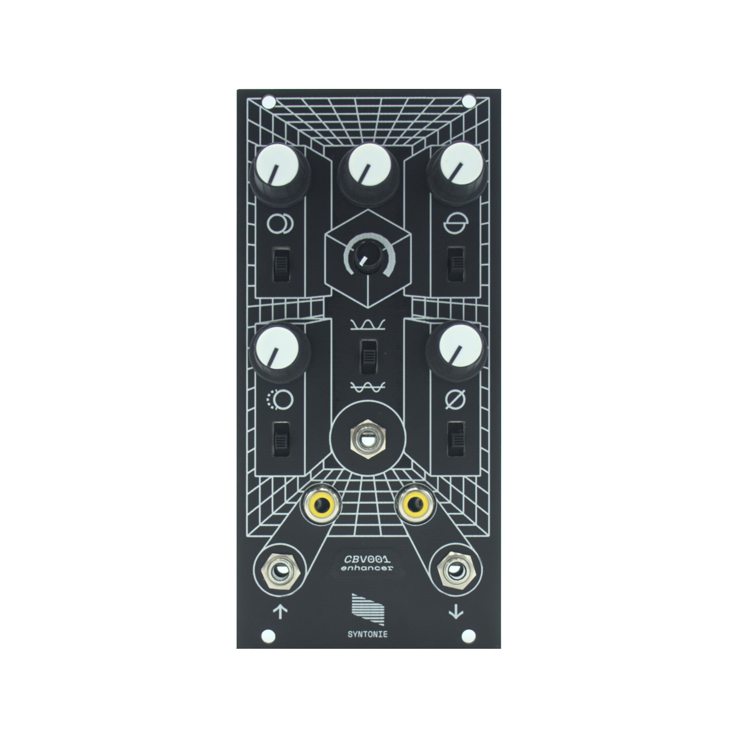 CBV001 - Circuit bent video enhancer - Assembled Module