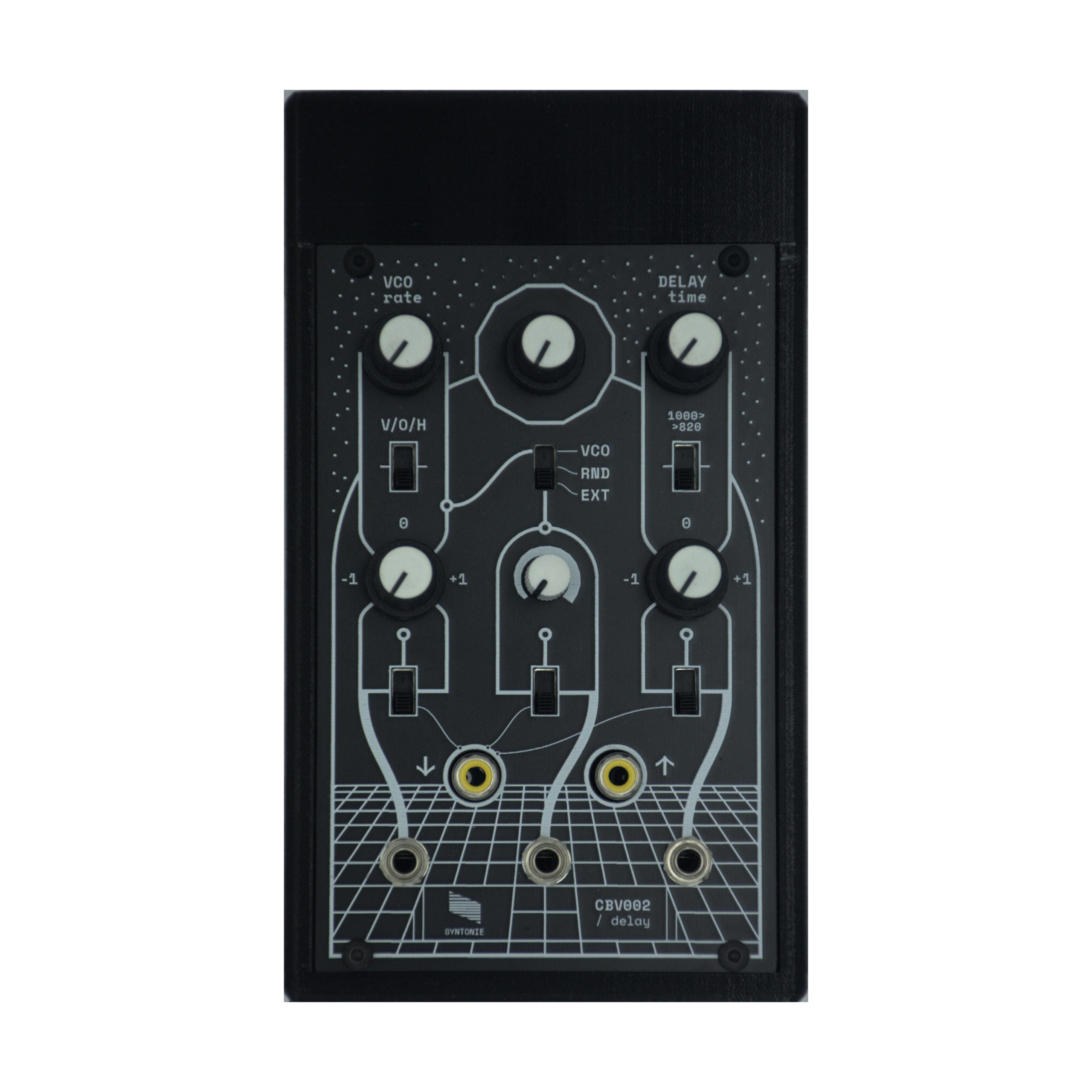 CBV002 - Circuit bent video delay - PCB Set