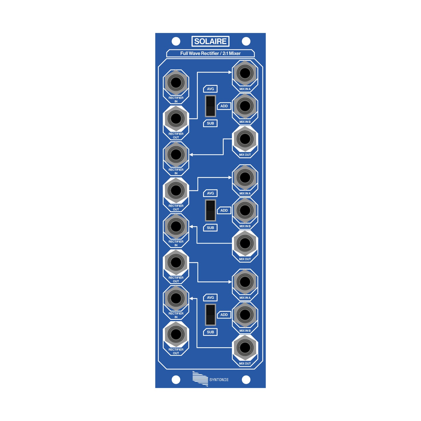 Solaire - Full Wave Rectifier / 2:1 Mixer